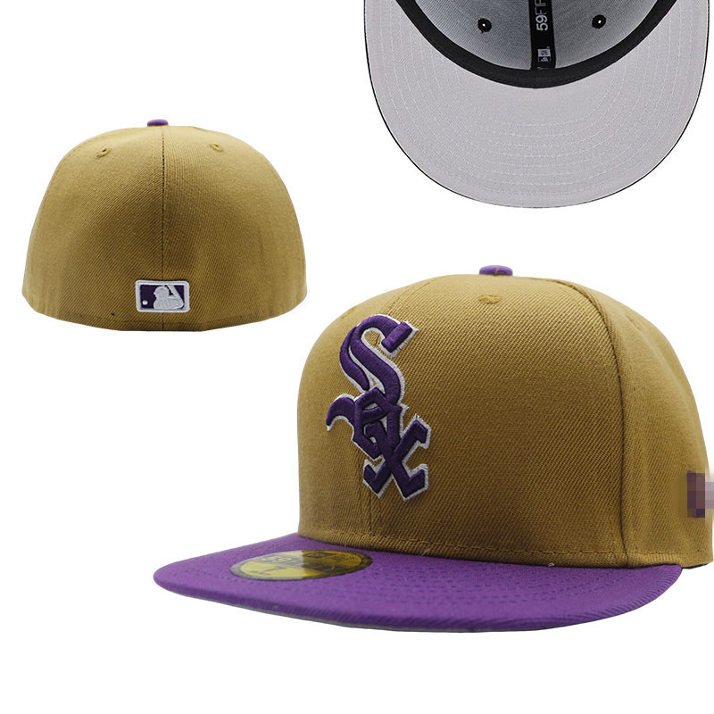 Venta directa de comercio exterior MLB Sombrero de tamaño completo NY American Baseball League Sombrero plano LA Bordado Sombrero plano Sombrero cerrado