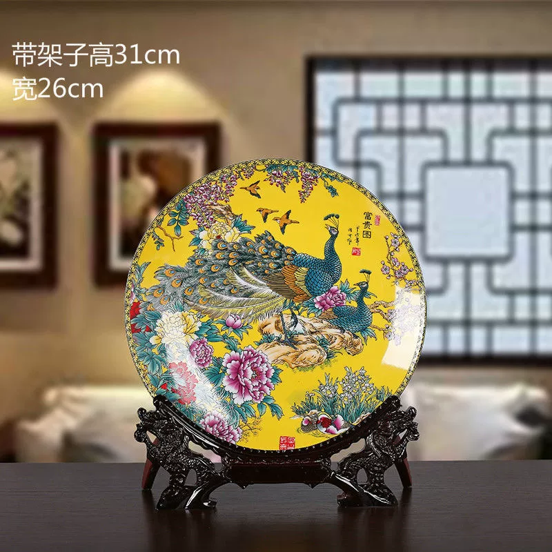 Керамическая вазочка из Jingdezhen для декора интерьера гостиная цветочная аранжировка китайские домашние аксессуары гидропоника ремесло украшения крупная ваза орхидея