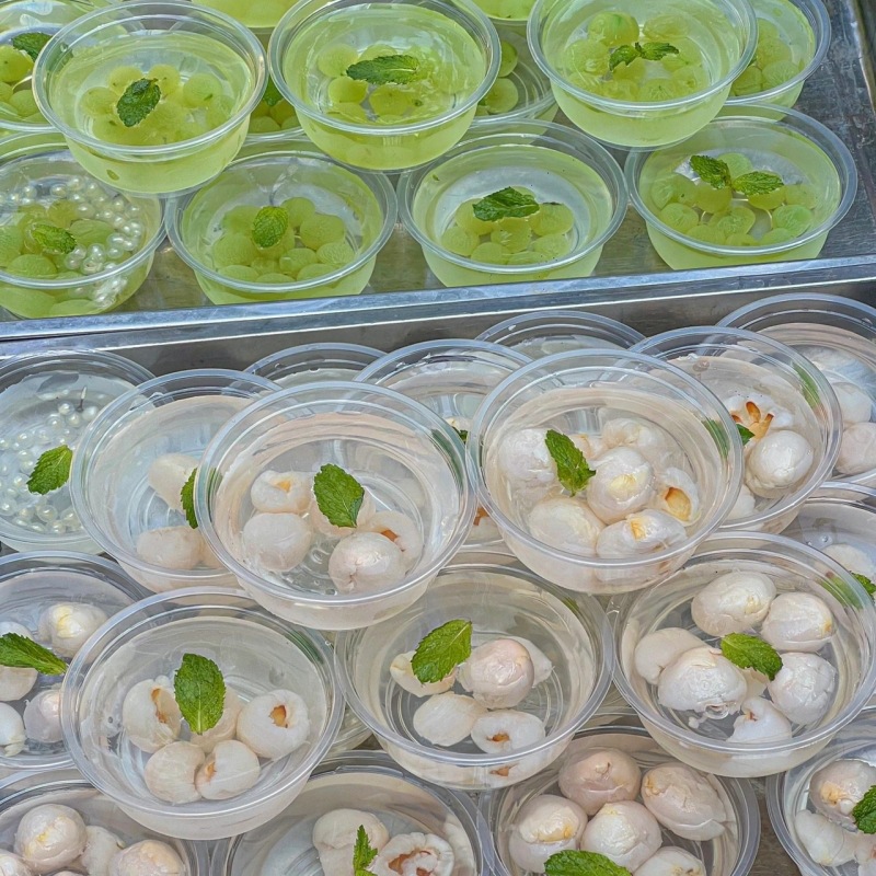 Polvo de hielo tazón especial red comercial sopa de hielo rojo embalaje redondo taza transparente taro de frutas tazón de embalaje redondo desechable con tapa