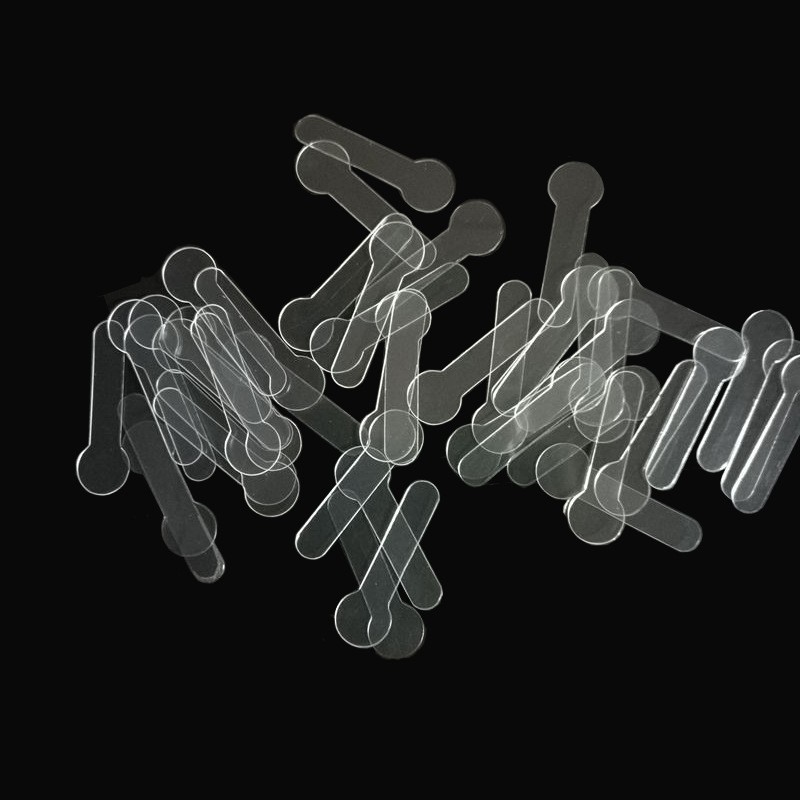 模切冲型电池绝缘条片透明pet丝印123456mm