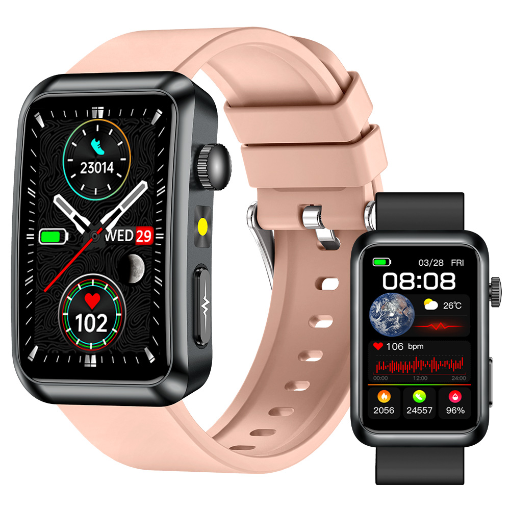 Smartwatch con chiamate bluetooth grasso corporeo ossigeno pressione_voghion.com