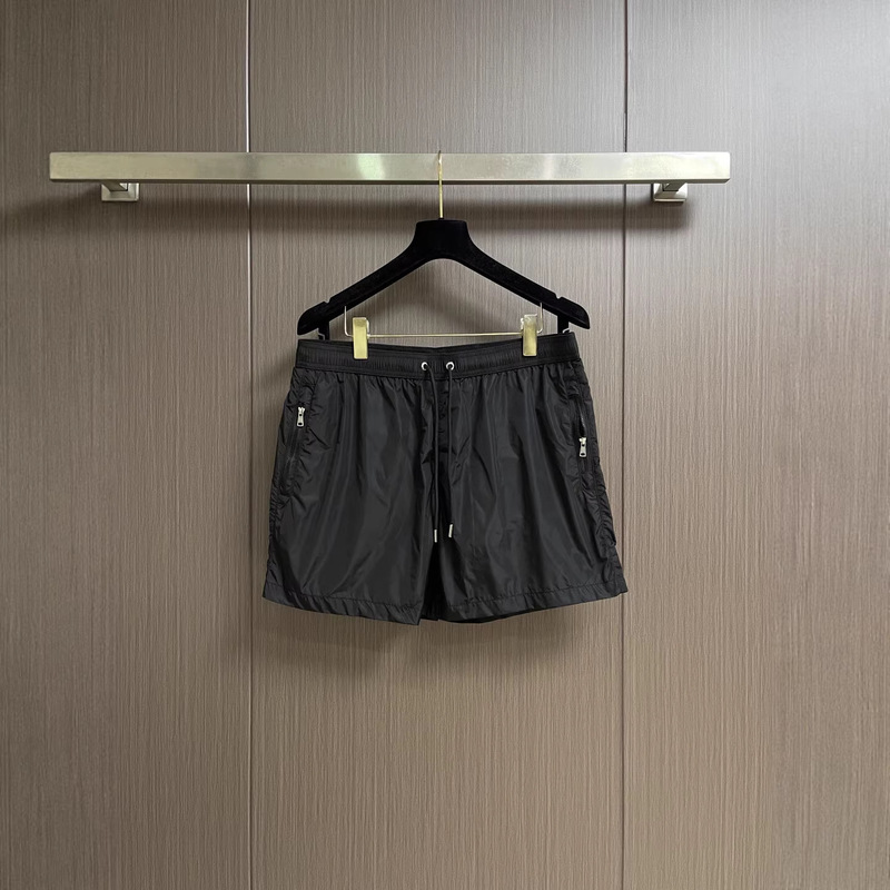 European-Style Authentic Version 26 New Logo Men's Pocket Shorts Mc Moncler Style Versatile Five-Point Shorts First-Hand