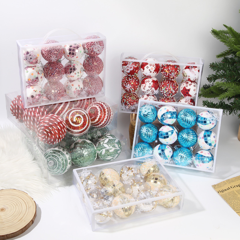 Amazon's New Christmas Ball Set Box for Home Living Room Christmas Tree Ornaments with a Festive Atmosphere and Disco Balls