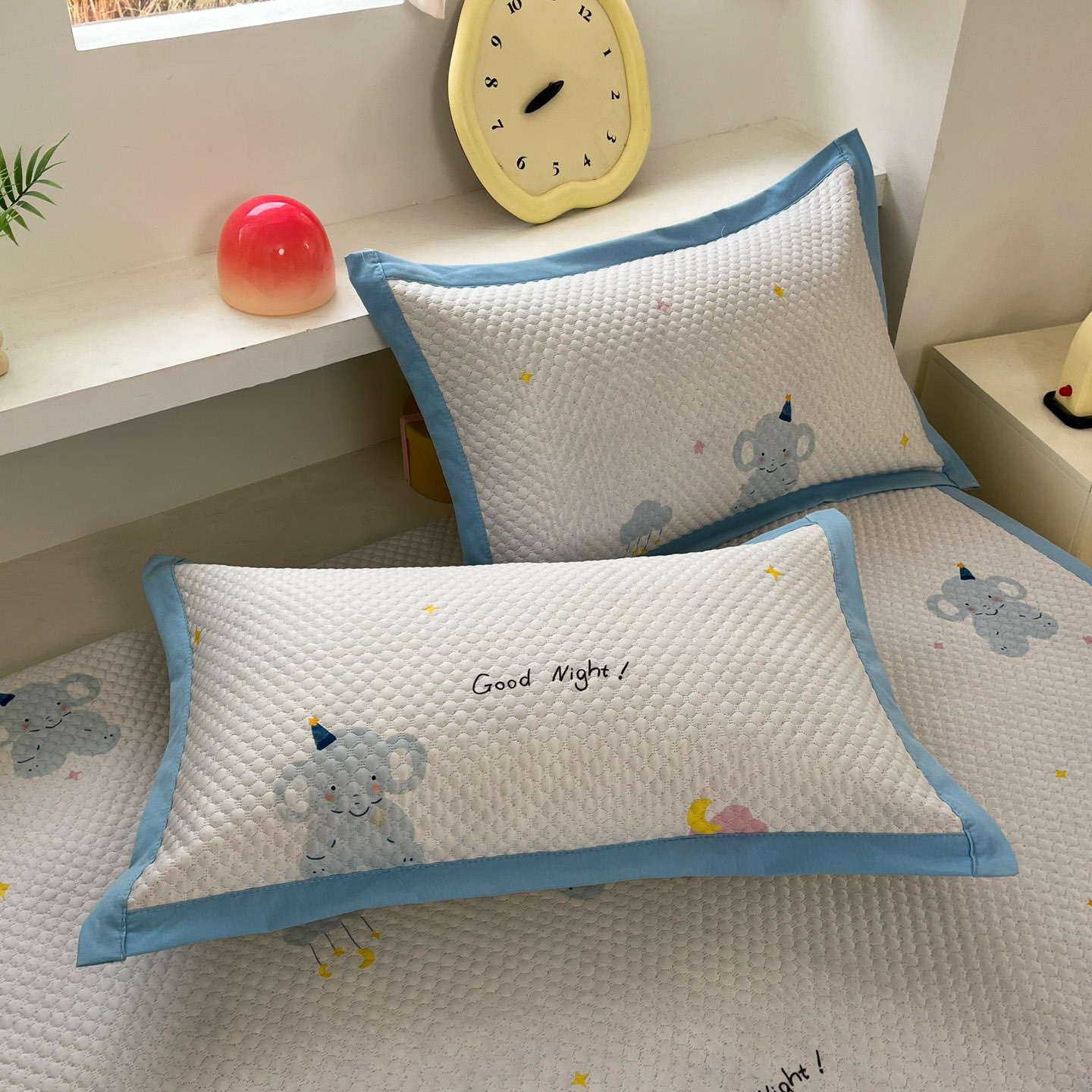 Verano A clase frijoles frijoles esterilla madre-infantil de verano lavadora de aire acondicionado esterilla dormitorio cama doble simple esterilla suave