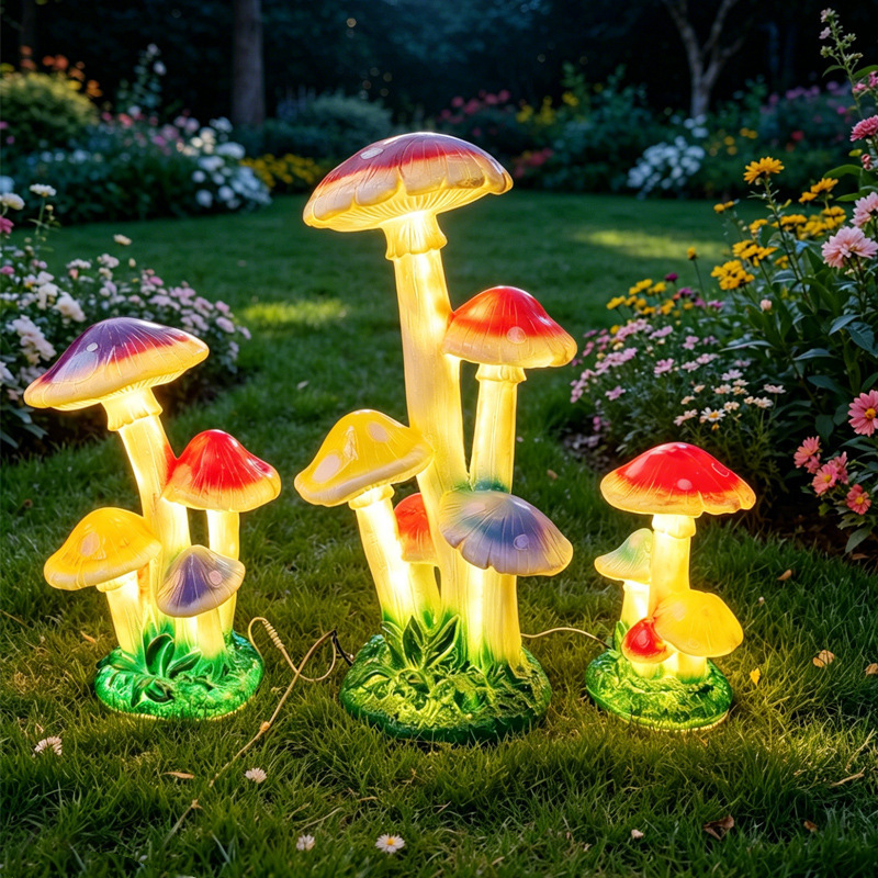 Outdoor Park Square Shape Lamp Garden Forest Courtyard Lawn Lamp Scenic Spot Luminous Decorative Lamp Fiberglass Mushroom Lamp Outdoor Park Square Shape Lamp Garden Forest Courtyard Lawn Lamp Scenic Spot Luminous Decorative Lamp Fiberglass Mushroom Lamp