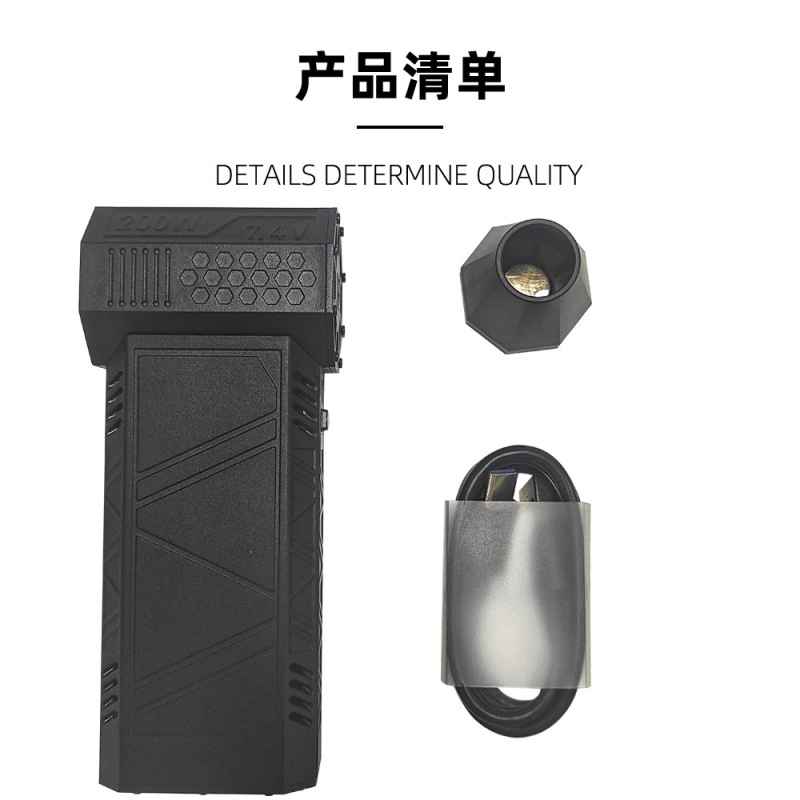 (工場直送) ハンドヘルド DIY 暴力ファン インターネット有名人 高速ブラシレスモーター ダクト付きターボファン クロスボーダー 同じスタイル|undefined