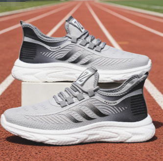 Zapatos deportivos para hombres y mujeres 2026 nuevos suelos suaves ligeros y transpirables zapatos de running casuales para hombres cómodos zapatos de hombre transfronterizos