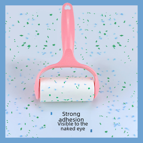 Pet hair remover with removable roller, clothing hair remover, anti-static dust hair remover, paper hair removal brush