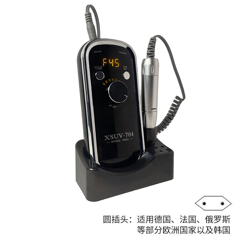 Disposición de almacenamiento eléctrico de 35000rpm ajustable velocidad de rotación de la máquina de molienda eléctrica especial para la tienda de uñas