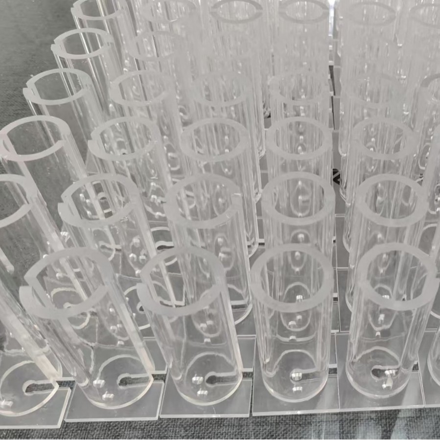 亚克力透明管加工制作有机玻璃板实验装置折弯打孔