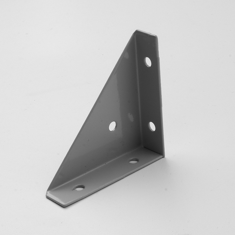 304 muebles código de ángulo de acero laminado en frío muebles gruesos código de ángulo triangular soporte de ángulo recto