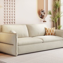 简约沙发床多功能一体两用可折叠储物两用床小户型奶油风沙发