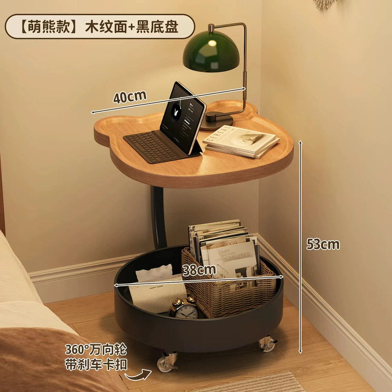 工場直送の軽くて豪華なスレートコーヒーテーブル、小さなアパートメントコーヒーテーブルコンビネーションテーブル、リビングルームラウンドティーテーブル、ソファサイドテーブル|undefined