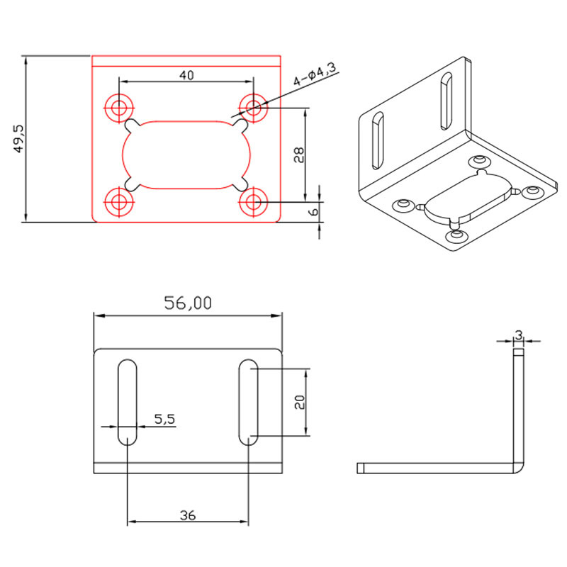 DC Worm Gear Reduction Motor Miniature Variable Speed Motor XCWL31 Fixed Seat Iron Material