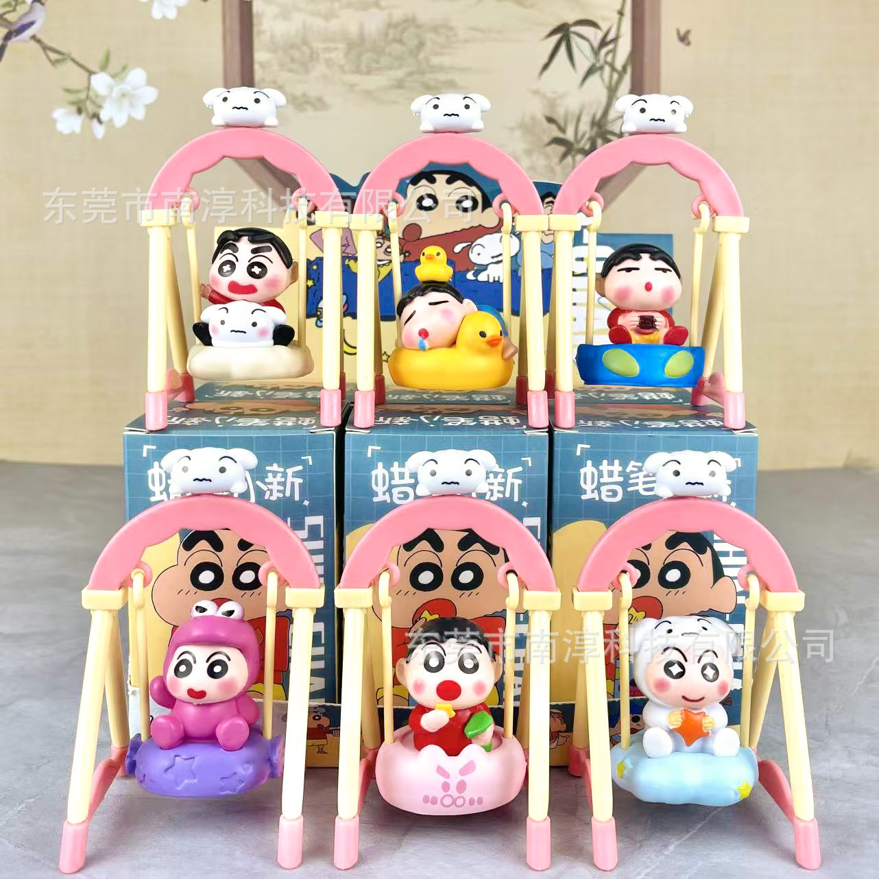 秋千小新摇摇乐卡皮巴拉库洛米美乐蒂盲盒扭蛋娃娃机公仔摆件