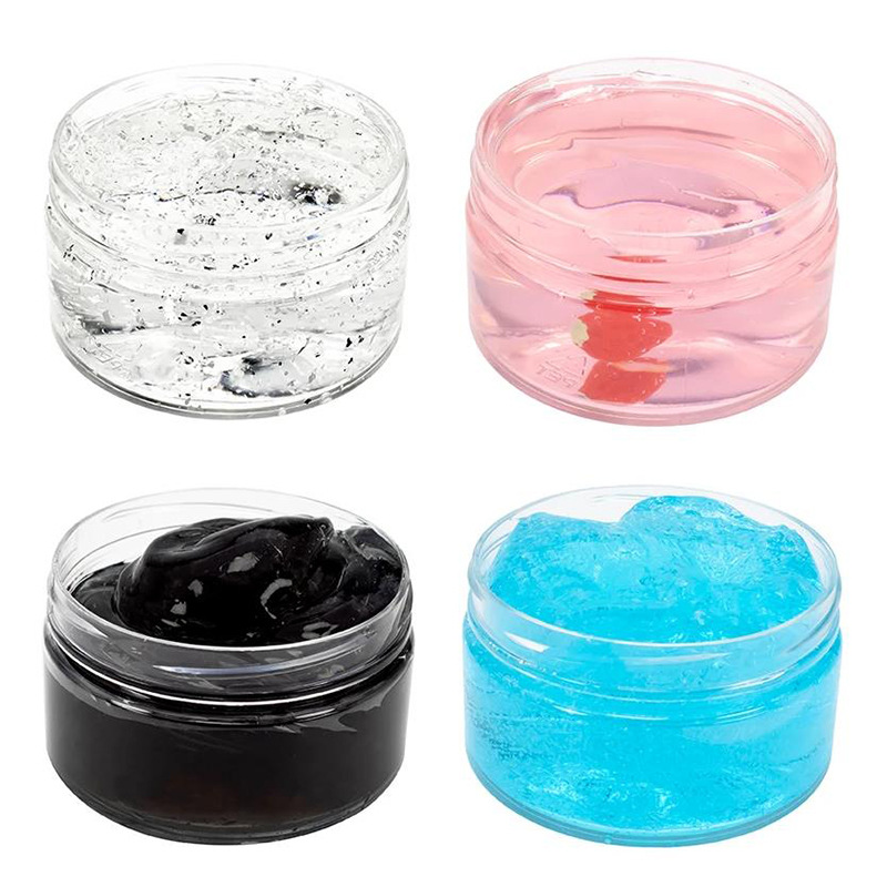 Crystal Crystal Slaim mucus jelly jelly mud sludge sludge gel pokes…