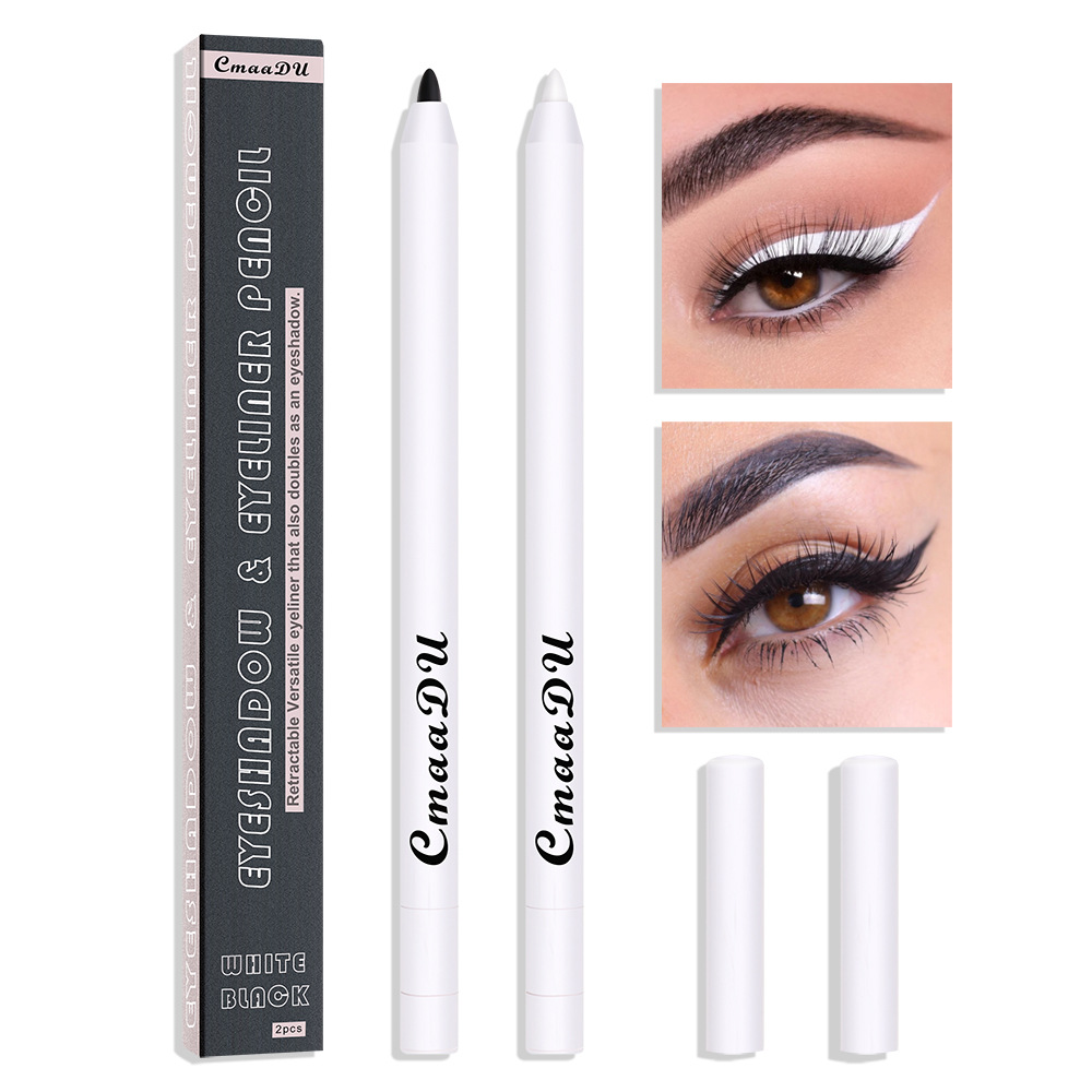 Pay attention to view! Link Disclaimer-Foreign Trade Exclusive: CmaaDu Black White Eyeliner