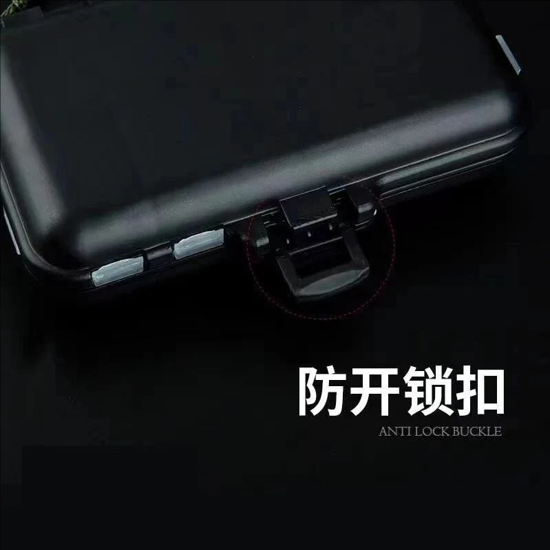 【二層モデル】ポータブルルアーアクセサリーボックスマイクロフィッシングフックピン収納ボックスミニルアーボックス釣具|undefined