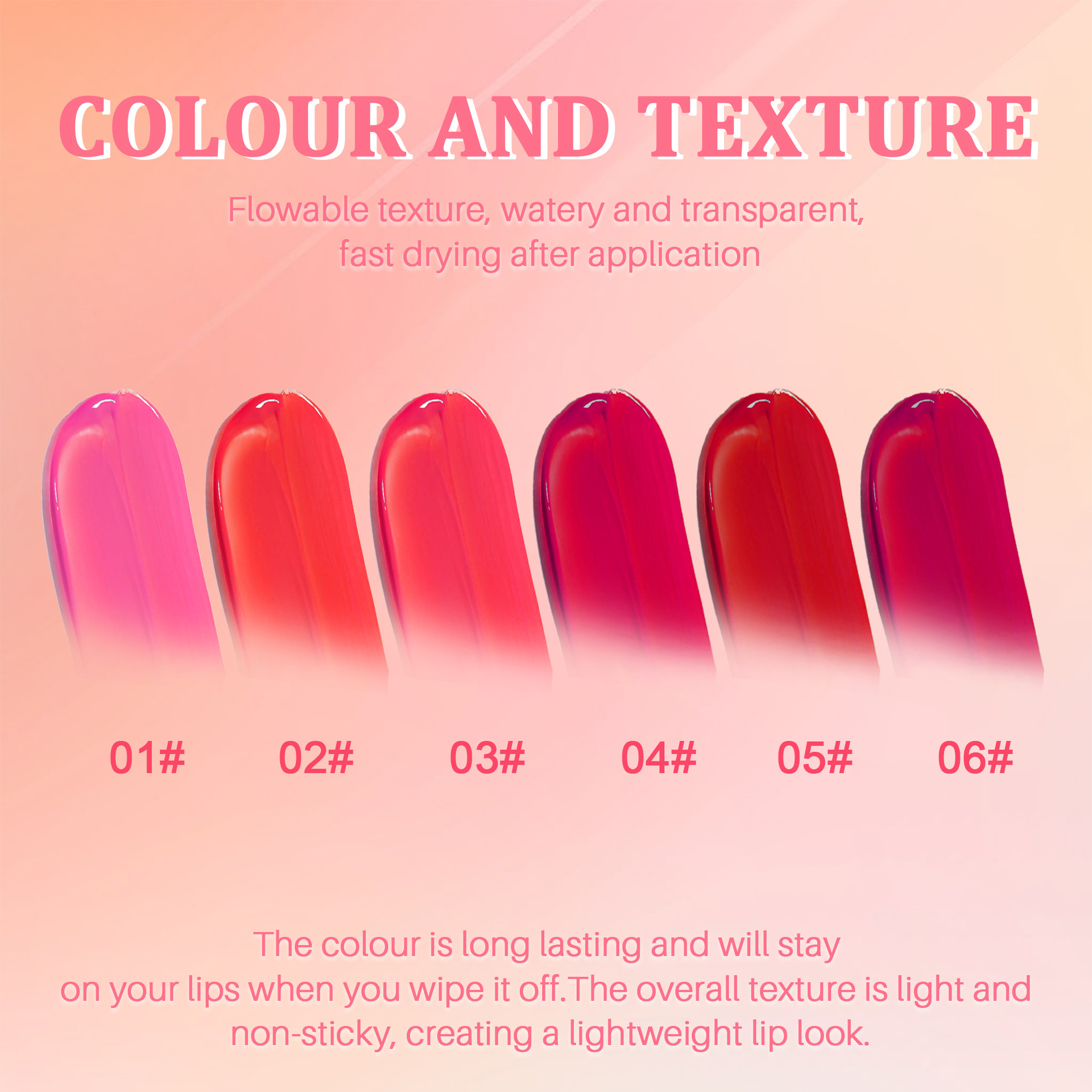 SHCOETY's cross-border bestseller, a new type of beauty product that does not stick to the red water on the cup mouth, does not fade, and is a matte and long-lasting lip gloss undefined