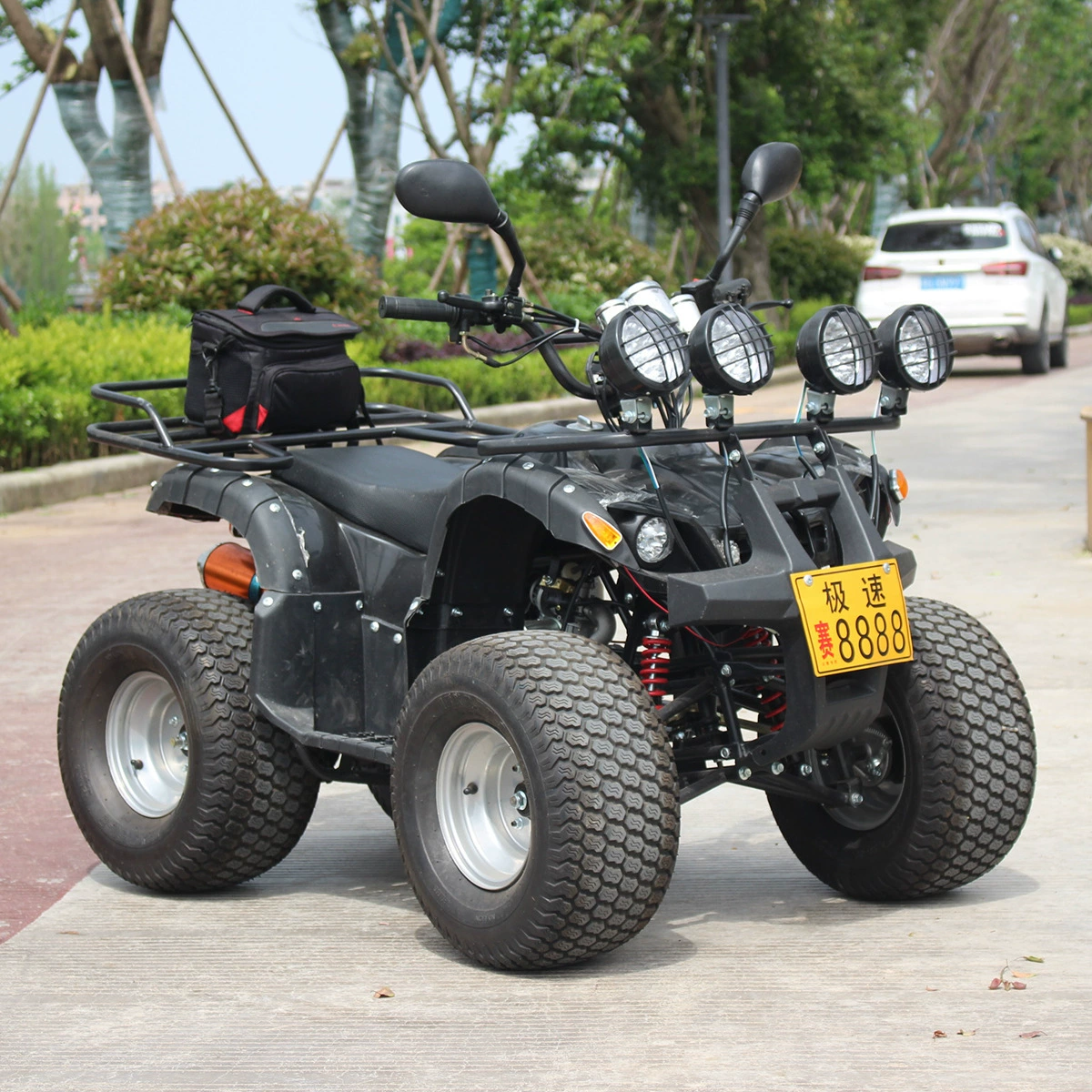 Новый четырехколесный мотоцикл ATV внедорожный спортивный автомобиль 125CC Little Bull ATV мини электрический внедорожник