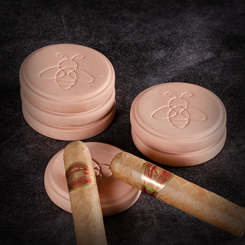 日增创意陶土加湿片红壤土蜜蜂干燥片简约 动物陶土保湿片可logo