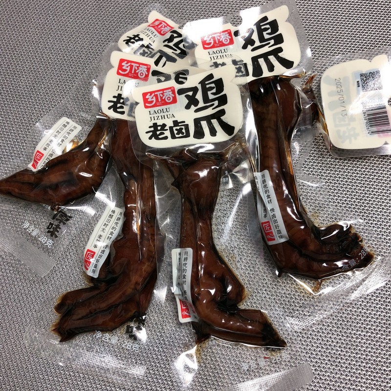乡下香老卤鸡爪28克*30包鸡爪老卤零食即食肉食卤味熟食小吃凤爪