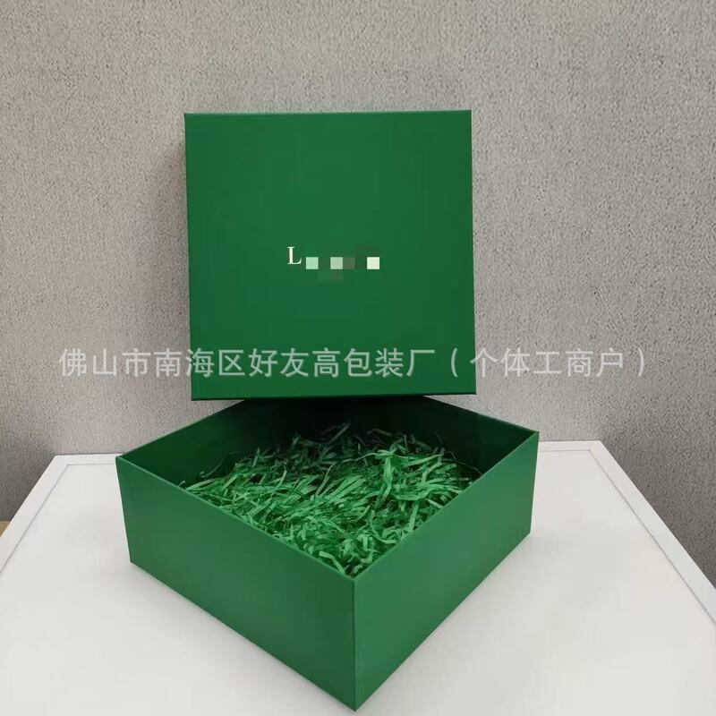 オーシャンブルーの大きなギフトボックスギフトバッグ包装スキンケア製品ギフトボックスギフトバッグ包装ボックス|undefined