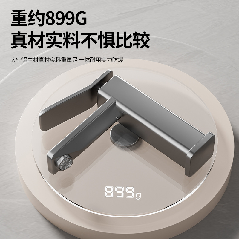 Grifos grises de baños, lavabo, lavabo, agua caliente y fría, lavabo, agua a prueba de salpicaduras