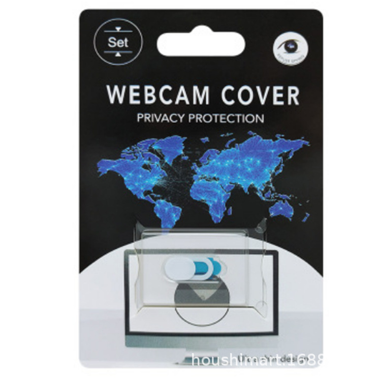 Cubrewebcam metálico para protección de privacidad en laptops