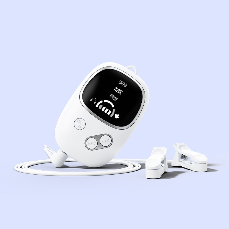 Amazonクロスボーダーtemuスマートハンドヘルド睡眠器具、微電流睡眠アーティファクト、耳クリップ付きの安眠グッズ|undefined