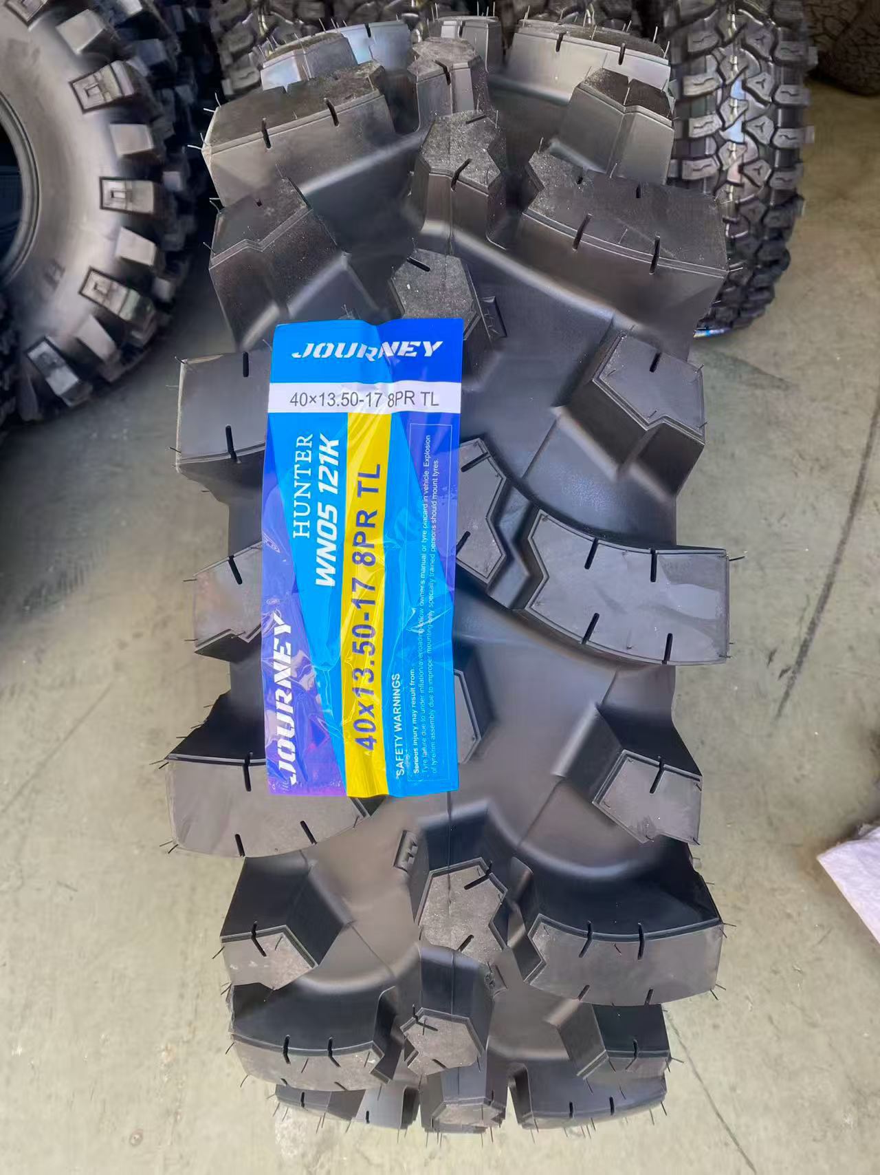 JOURNEY rock climbing tires 345/65-17 40/13.5R17 for playing in mud and snow 40*13.50-17