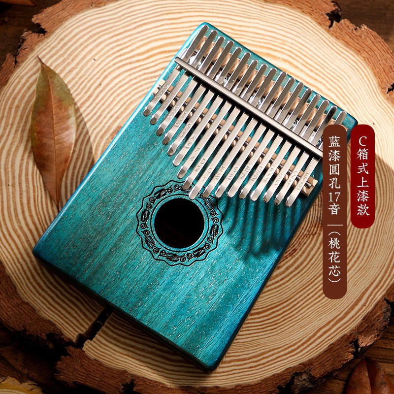 Kalimba đàn piano ngón tay cái Kalimba có lỗ đáy 17/21 âm di động