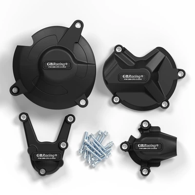 Suitable for 17-18 Bmw Motorcycle Safety Supplies - four-piece-black-suit