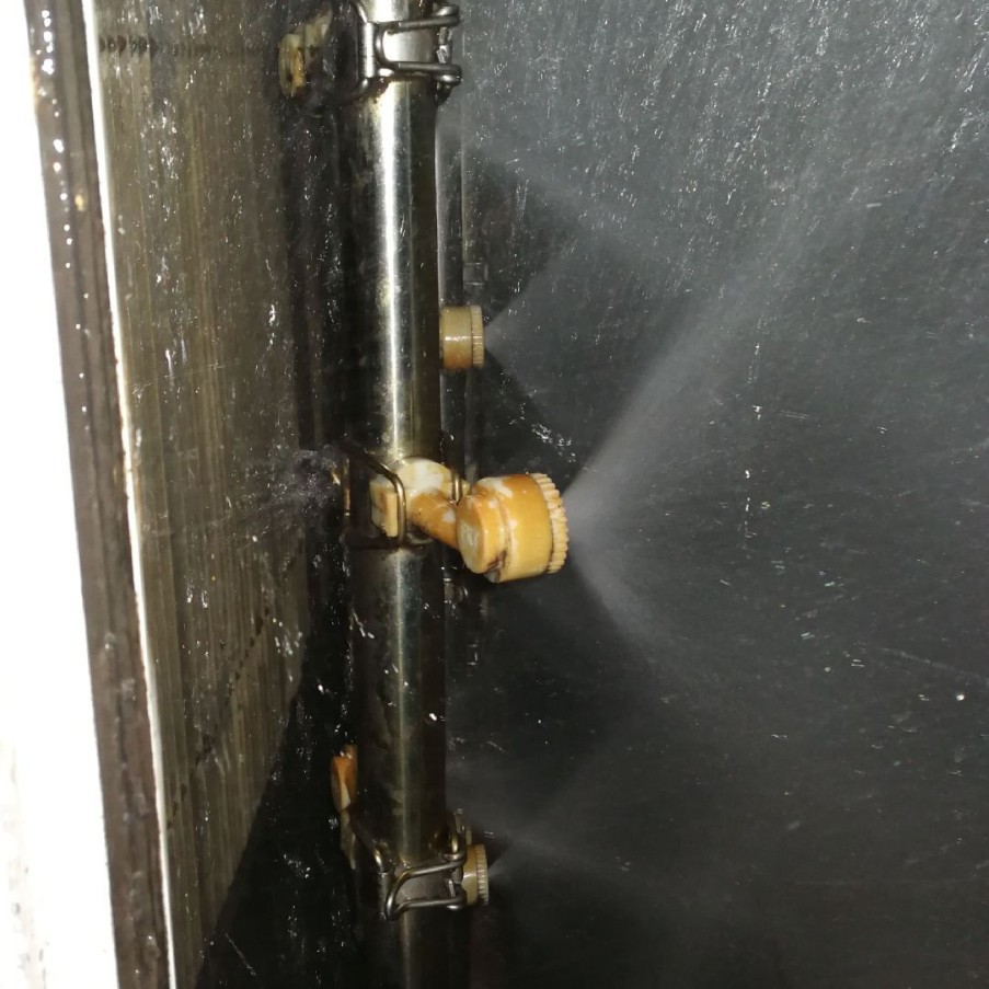 长沙拐角型空调DN15塑料雾化喷嘴 2毫米3毫米4毫米喷孔