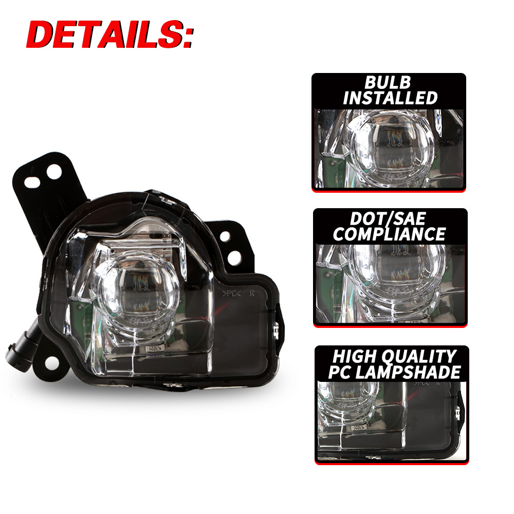 Aplicable a Mazda 16 / 17 / 18 nuevo CX - 3 conjunto de lámpara de niebla delantera CX3 lámpara diurna lámpara de niebla lámpara de barra