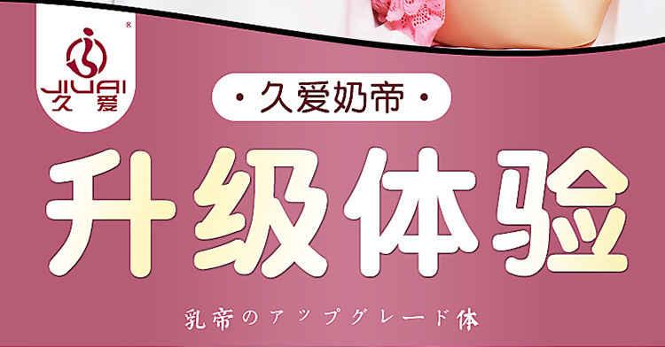Jiuai Male Masturbation Toy Half-Body TPE Airplane Cup with Realistic Channel — detail image 2