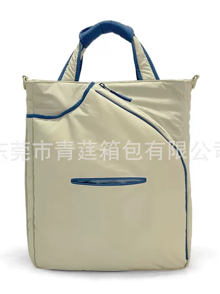 Multi-compartment tennis bag, outdoor sports equipment storage bag, thickened tote bag for carrying tennis rackets