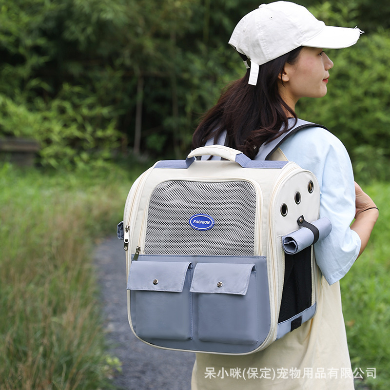 Pet Backpack Outgoing Portable Cat Dog Medium and Small Dog Teddy Foldable Backpack Crossbody Bag Cat Bag Breathable Pet Backpack Outgoing Portable Cat Dog Medium and Small Dog Teddy Foldable Backpack Crossbody Bag Cat Bag Breathable