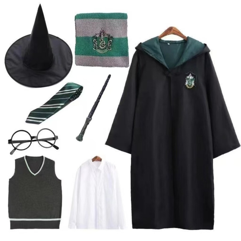 ハリーポッターコスプレ成人学生制服スーツホグワーツハロウィン特別なcosスーツ|undefined
