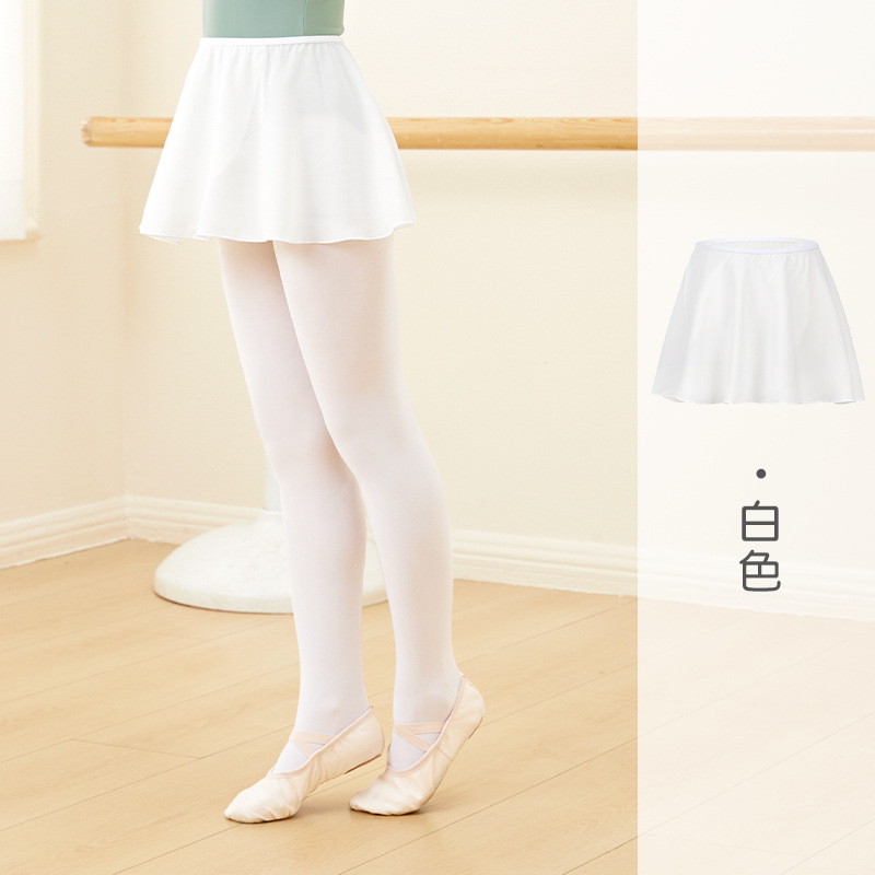 Ropa de baile, faldas, ropa de práctica para niñas y niños, falda elástica de gasa de verano, falda de baile de ballet chino, falda de baile