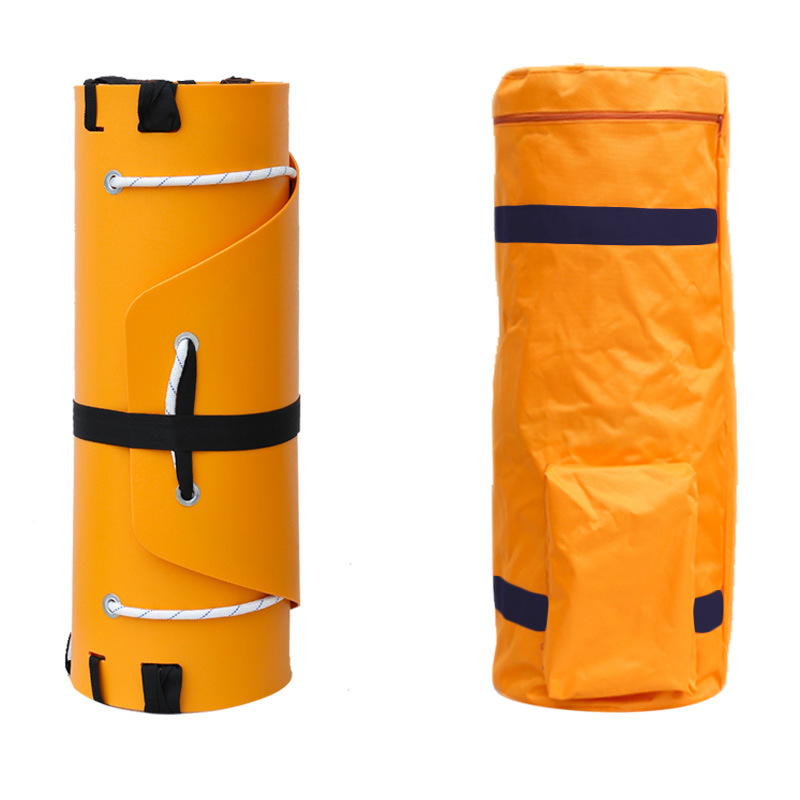 多功能卷式软担架蓝天救援消防急救山地折叠担架简易救生铲式担架