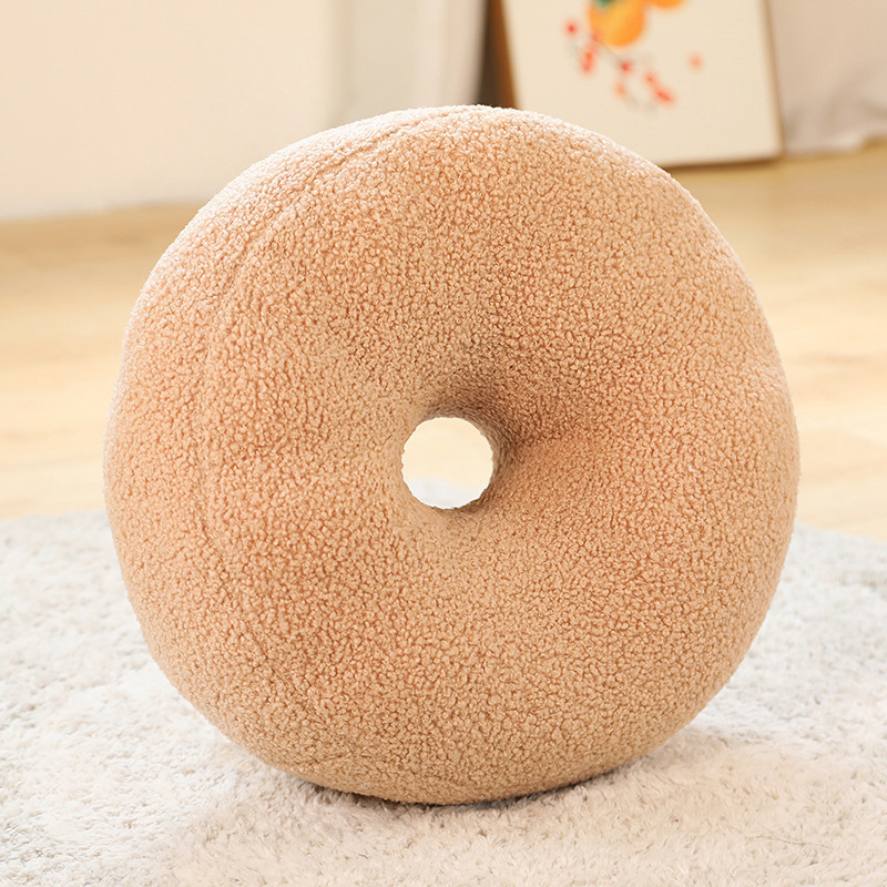 Ins almohada esférica blanca nórdica rosa almohada de torsión lunar donut anacaju geometría de forma diferente lote de respaldo