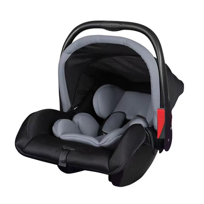 Baby Basket-Type Child Safety Car child safety seat - gray-double-layer