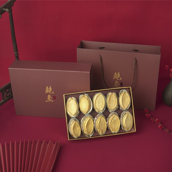 10 130g freeze-dried abalone gift box dry goods annual gift gift tonic specialty primary supply wholesale