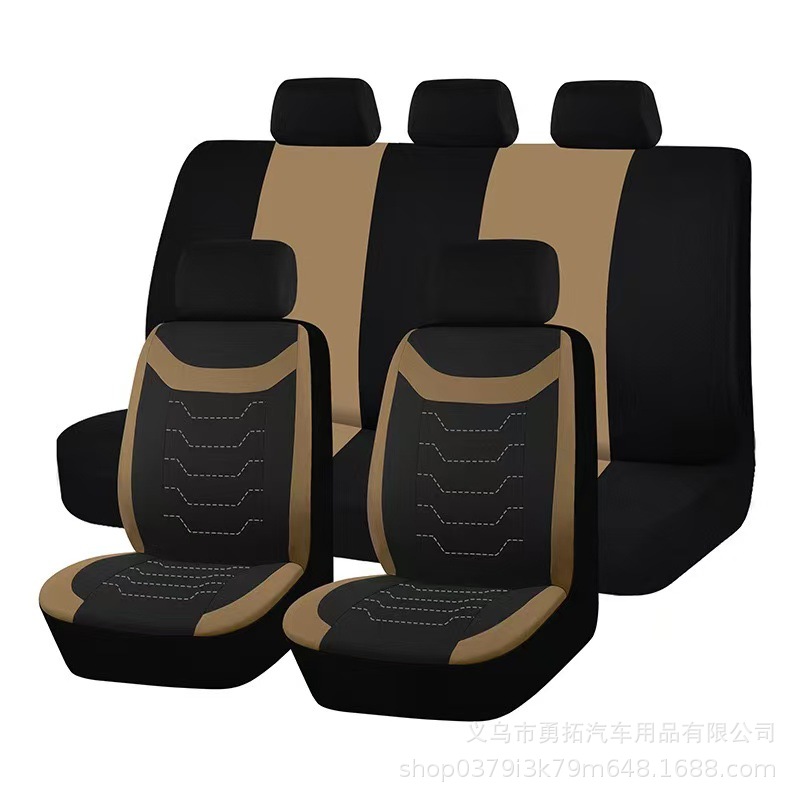 Cross-Border Hot-Selling Elastic Fabric U-Shaped Patterned Universal Car Seat Cover Amazon Temu Meike Duoruo