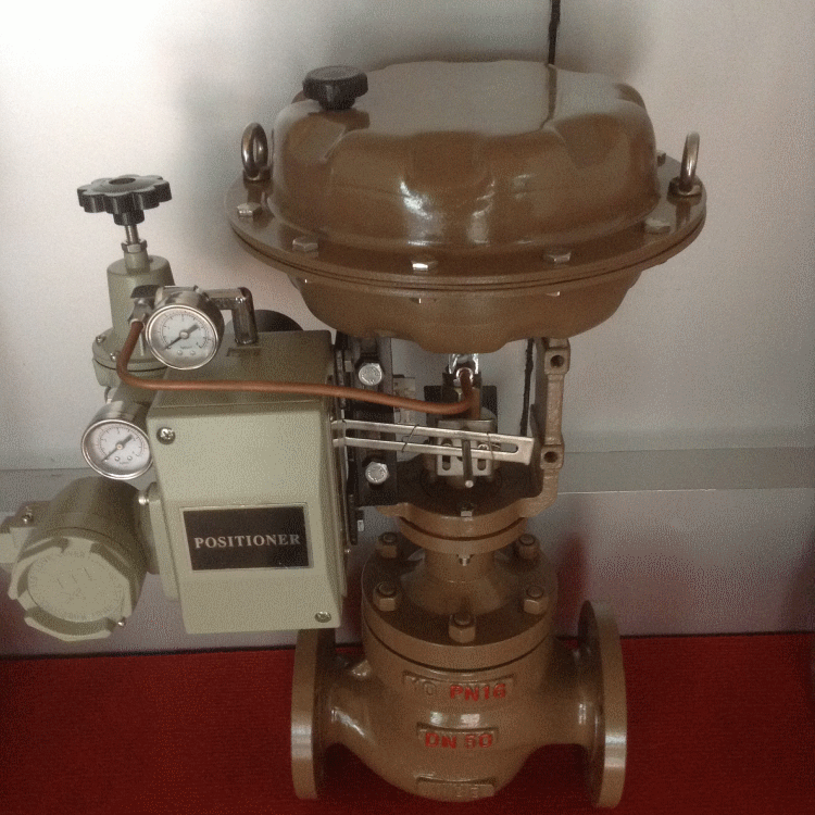 ZJHP气动精小型调节阀,配定位器，材质有铸钢，也有不锈钢，