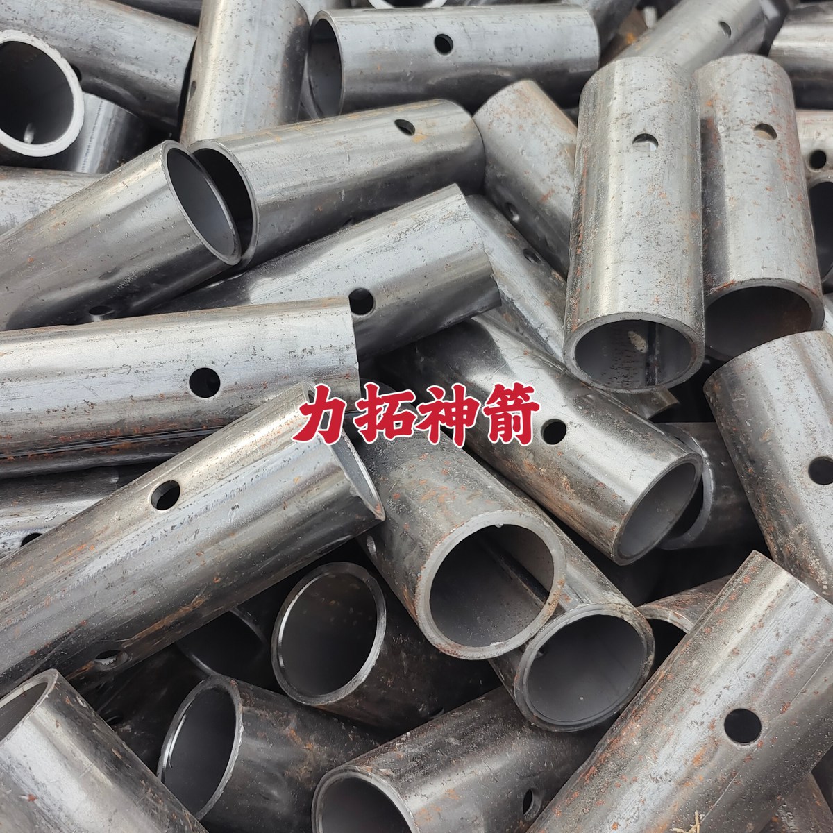 力拓神箭厂家供应脚手架配件五七钢管接头规格齐全连接方便