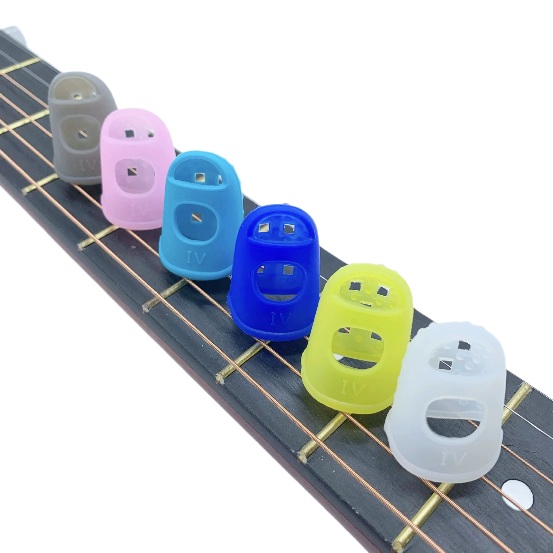 Гитарный чехол для пальцев силиконовый чехол для защиты пальцев для начинающих