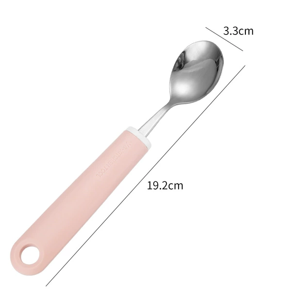 A134-304 Food Spoon-Pink