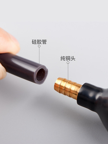 BB4C wholesale tea tray drain pipe with water absorbing ball coffee table drain hose tea table water absorber tea table leakage